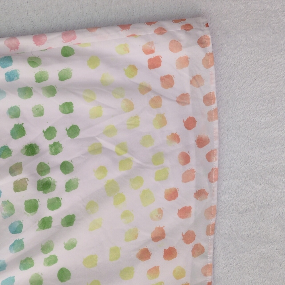 Rachel Parcell Women's Pastel Polka Dot Ruffle Blouse Size XS - Picture 3 of 8